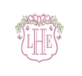 Butterfly Frame PES DST JEF ++ Machine Embroidery Design, 4 Sizes, Instant Download