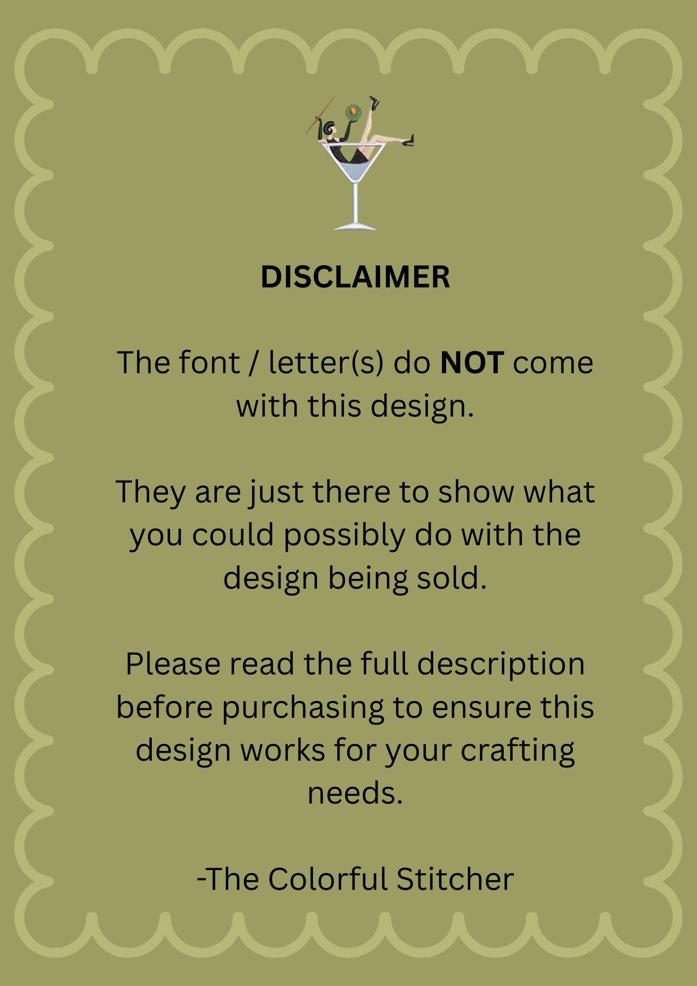 Greenery Monogram Frame PES DST JEF ++ Machine Embroidery Design, 9 Sizes, Instant Download