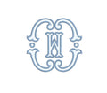 Double Fishtail Applique Monogram Frame PES DST JEF ++ Machine Embroidery Design, 7 Sizes, in-the-hoop project, Instant Download