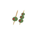Martini Olive Pick Bundle PES DST JEF ++ Machine Embroidery Design Instant Download