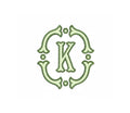 Fishtail Applique Monogram Frame PES DST JEF ++ Machine Embroidery Design, 4 Sizes, in-the-hoop project, Instant Download