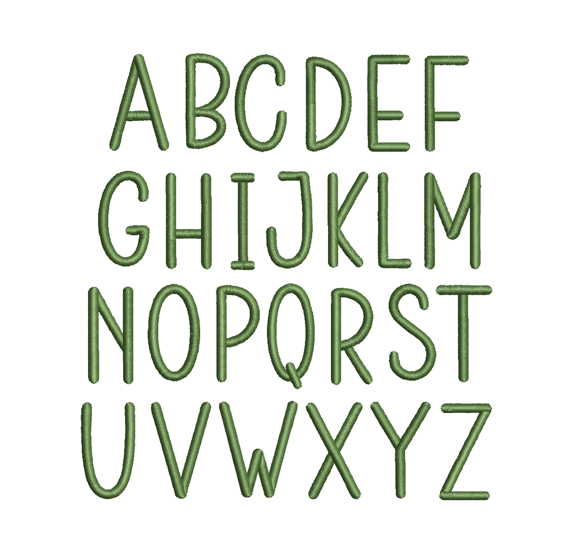 Summer Font PES ++ Machine Embroidery Design, 4 Sizes, Instant Download BX not available. BX Coming soon