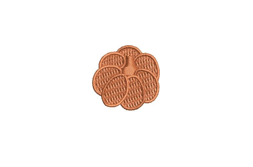 Mini Pumpkin Bundle 6 individual pumpkins PES DST JEF ++ Machine Embroidery Design, 3 Sizes Per Pumpkin, Instant Download